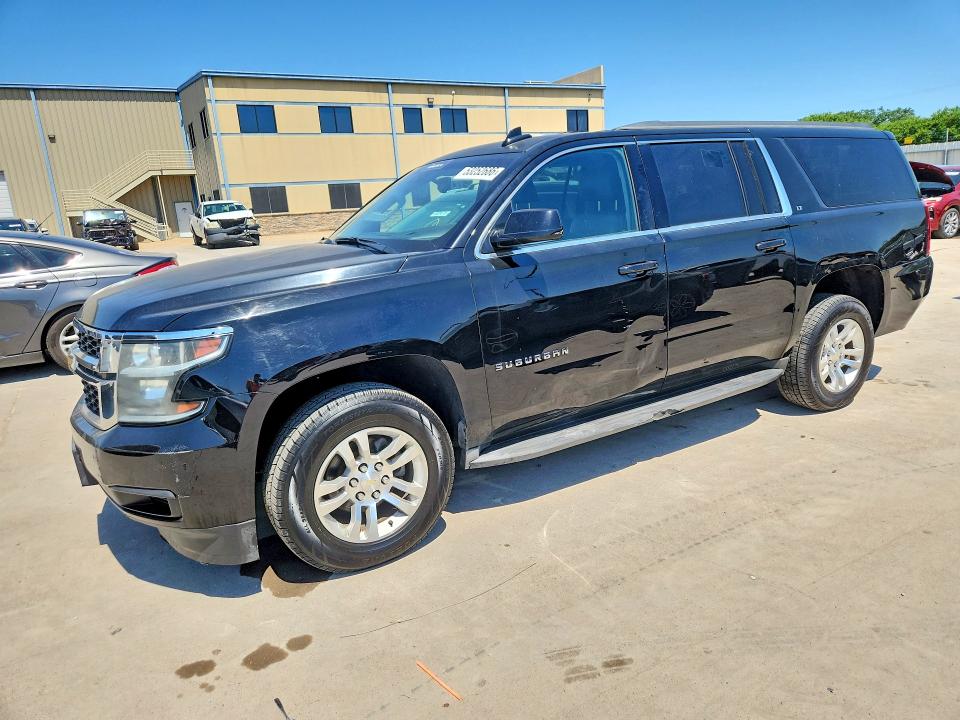 2015 Chevrolet Suburban VIN 1GNSCJKC1FR589830 COPART salvage auction — REAR END, Ca - Certificate Of Title (P), sold $5,400 on 2026-07-09 (photo 1)