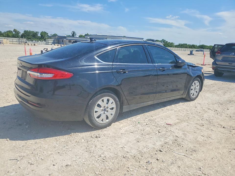 2020 Ford Fusion VIN 3FA6P0G71LR169432 COPART salvage auction — FRONT END, Tx - Certificate Of Title, sold $4,550 on 2026-07-02 (photo 3)