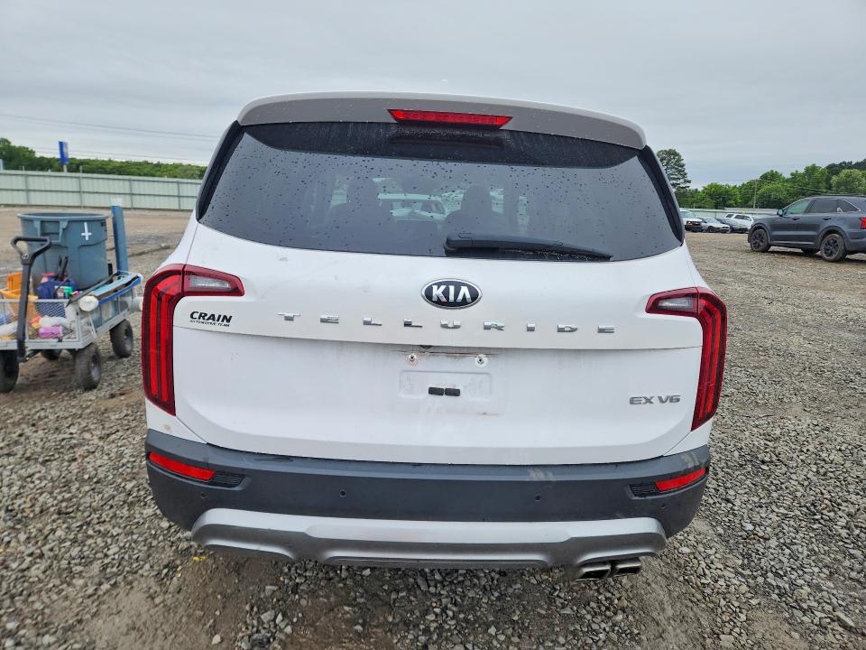 2021 Kia Telluride VIN 5XYP34HC9MG133593 COPART salvage auction — FRONT END, Ar - Cert Of Title-Salvage, sold $6,900 on 2026-07-08 (photo 6)