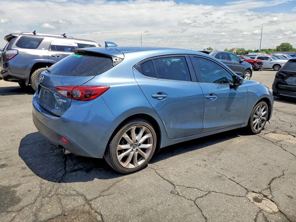2015 Mazda 3 VIN JM1BM1M31F1248073 COPART salvage auction — SIDE, CO - PUBLIC - SALVAGE TITLE (P), sold $1,300 on 2026-07-23 (photo 3)
