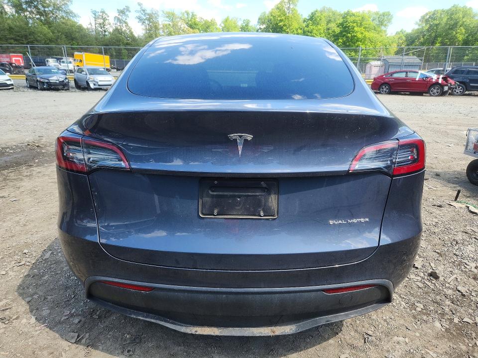 2023 Tesla Model y VIN 7SAYGDEE4PA164227 COPART salvage auction — FRONT END, MD - CERT OF SALVAGE > 75% DAMAGE, sold $10,300 on 2026-07-28 (photo 6)