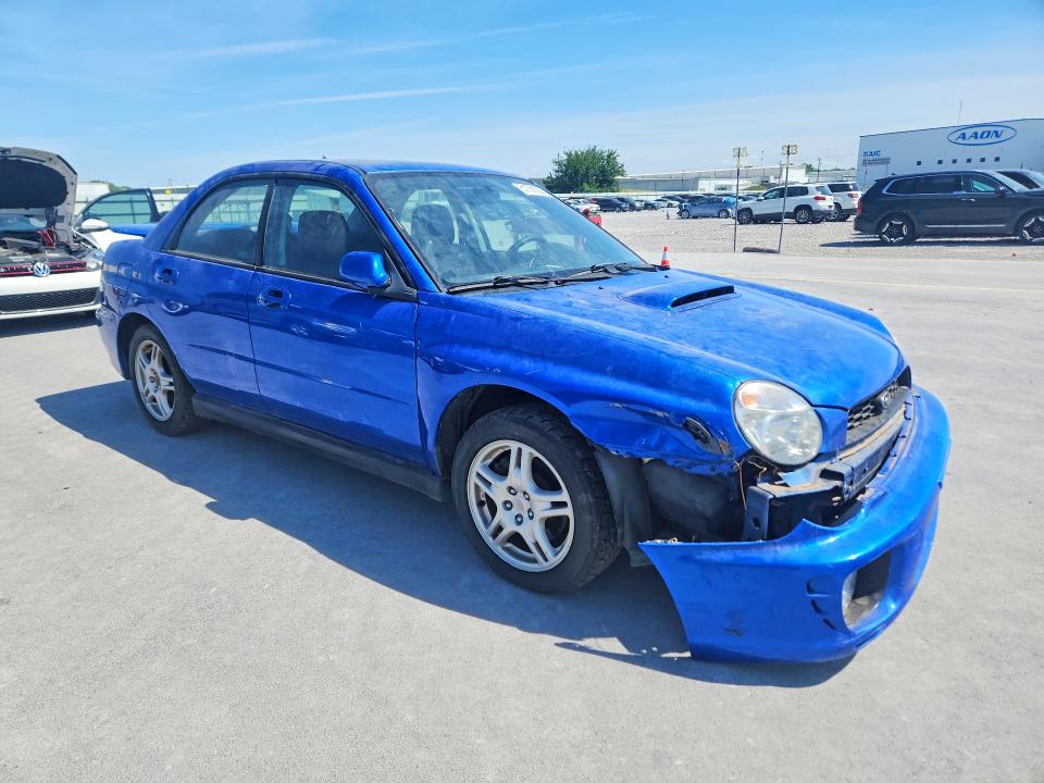 2003 Subaru Wrx VIN JF1GD29643G506731 COPART salvage auction — FRONT END, Ok - Certificate Of Title, sold $1,550 on 2026-07-08 (photo 4)