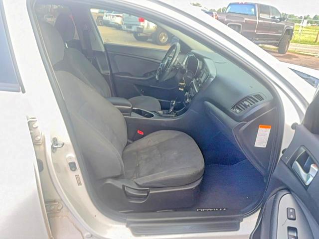 2015 Kia Optima VIN KNAGM4AD0F5089069 COPART salvage auction — NORMAL WEAR, OK - CERTIFICATE OF TITLE (P), sold $1,050 on 2026-07-02 (photo 5)
