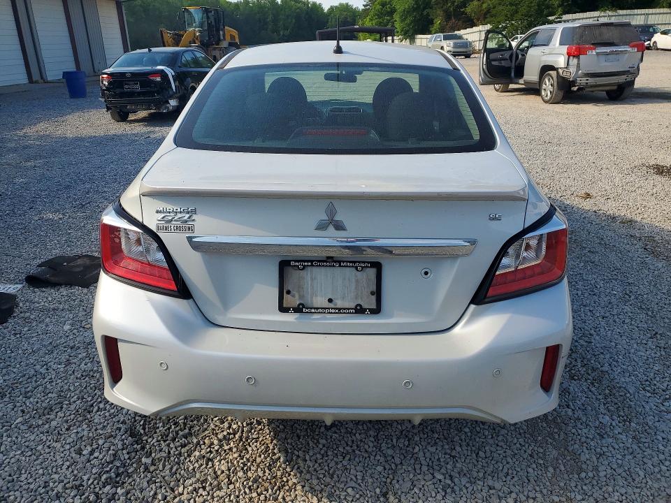 2021 Mitsubishi Mirage VIN ML32FVFJ0MHF02721 COPART salvage auction — FRONT END, Ms - Cert Of Title-Salvaged, sold $1,400 on 2026-07-08 (photo 6)