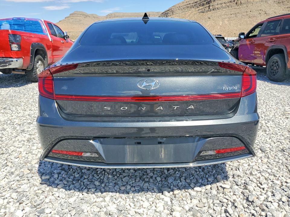 2023 Hyundai Sonata VIN KMHL54JJ0PA070028 COPART salvage auction — FRONT END, Nv - Salvage Title, sold $6,500 on 2026-07-15 (photo 6)