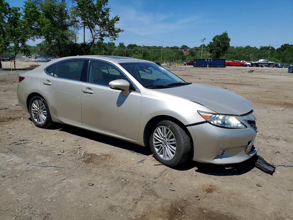 2013 Lexus ES VIN JTHBK1GG7D2045215 COPART salvage auction — FRONT END, Md - Cert Of Salvage > 75% Damage, sold $1,100 on 2026-07-30 (photo 4)