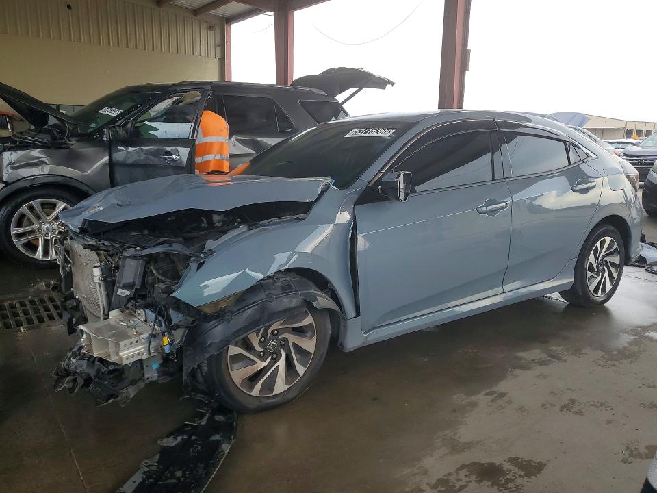 2017 Honda Civic VIN SHHFK7H24HU422450 COPART salvage auction — FRONT END, TX - CERTIFICATE OF TITLE, sold $600 on 2026-07-14 (photo 1)