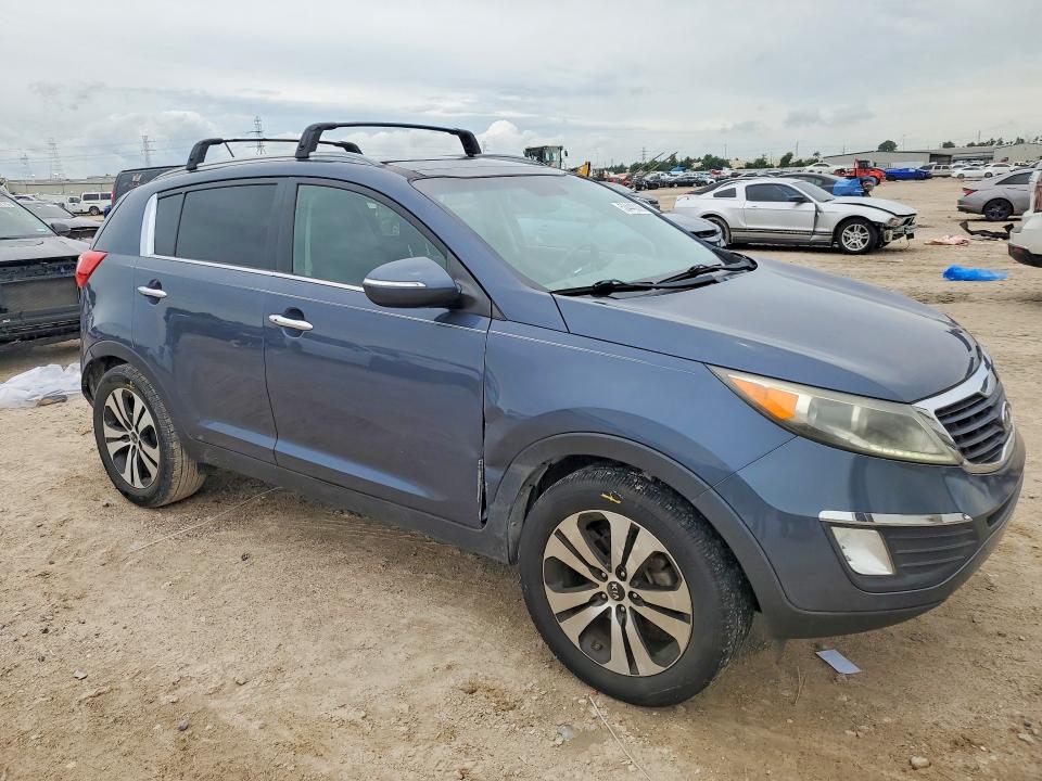 2012 Kia Sportage VIN KNDPC3A29C7349645 COPART salvage auction — REAR END, Tx - Salvage Vehicle Title, sold $775 on 2026-07-24 (photo 4)