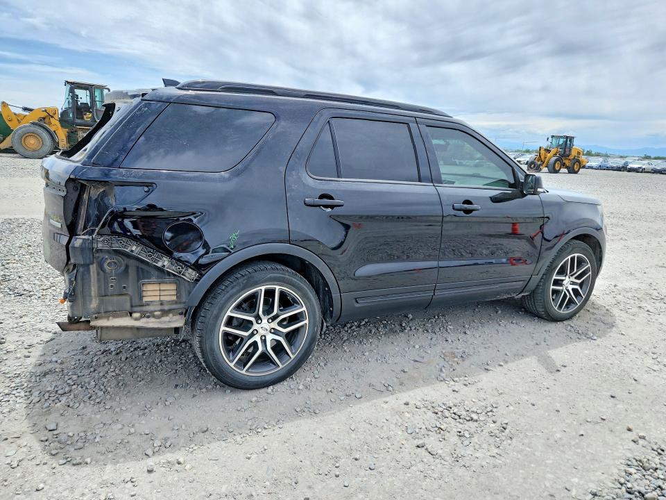 2017 Ford VIN 1FM5K8GTXHGC27533 COPART salvage auction — REAR END, Co - Public - Salvage Title, sold $2,850 on 2026-07-02 (photo 3)