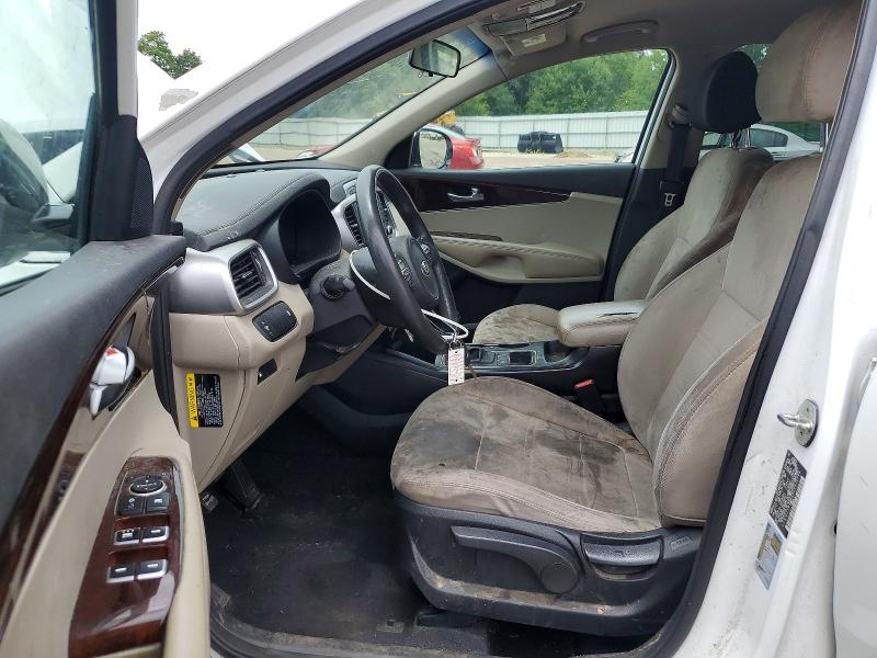2018 Kia Sorento VIN 5XYPG4A50JG375748 COPART salvage auction — MECHANICAL, Al - Certificate Of Title (P), sold $1,950 on 2026-07-14 (photo 7)