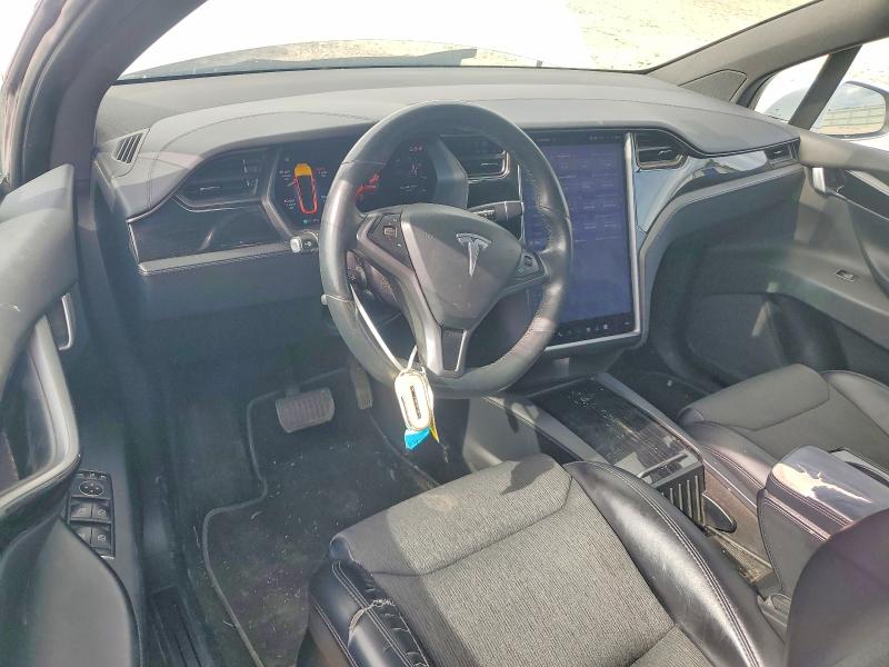 2018 Tesla Model x VIN 5YJXCDE2XJF136713 COPART salvage auction — FRONT END, Ar - Cert Of Title-Salvage, sold $7,900 on 2026-07-08 (photo 8)