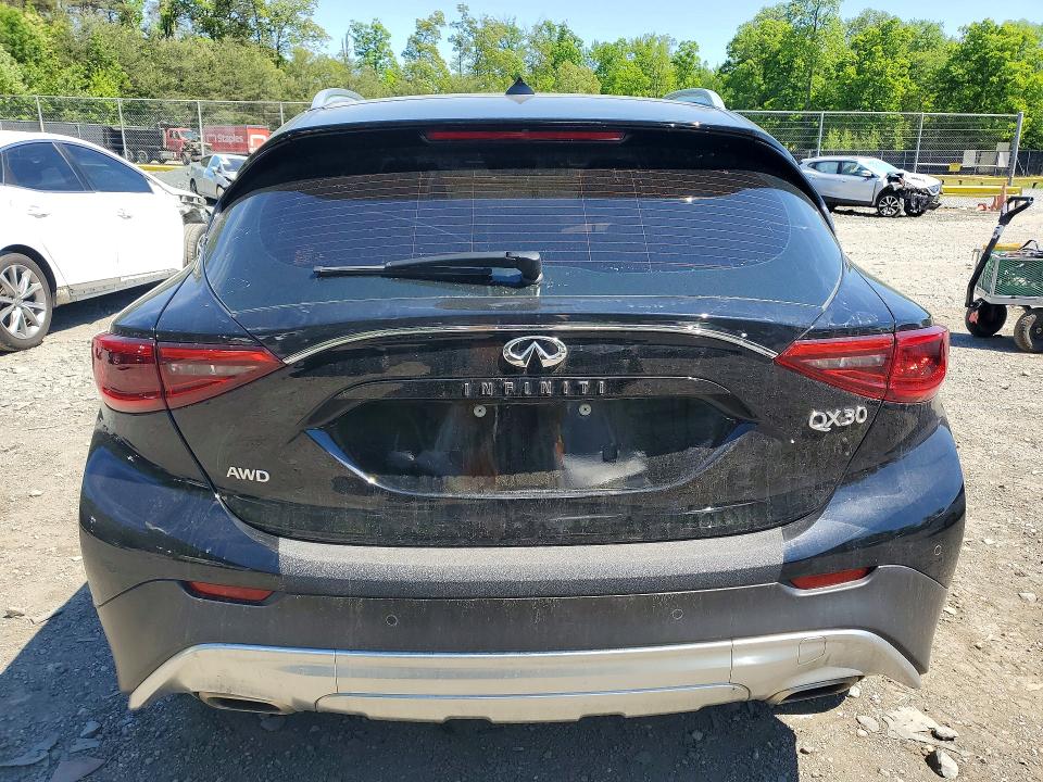 2018 Infiniti Qx30 VIN SJKCH5CR5JA046042 COPART salvage auction — FRONT END, Id - Salvage Certificate Of Title, sold $4,000 on 2026-07-02 (photo 6)