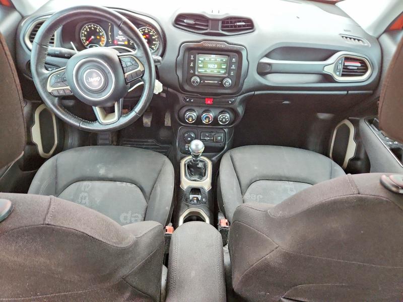 2015 Jeep Renegade VIN ZACCJBBH7FPC31201 COPART salvage auction — FRONT END, AL - CERT OF TITLE-SALVAGE TITLE, sold $200 on 2026-07-22 (photo 8)