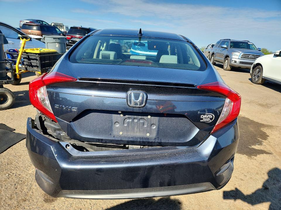 2018 Honda VIN JHMFC1F37JX021668 COPART salvage auction — REAR END, Pa - Certificate Of Salvage, sold $3,200 on 2026-07-31 (photo 6)