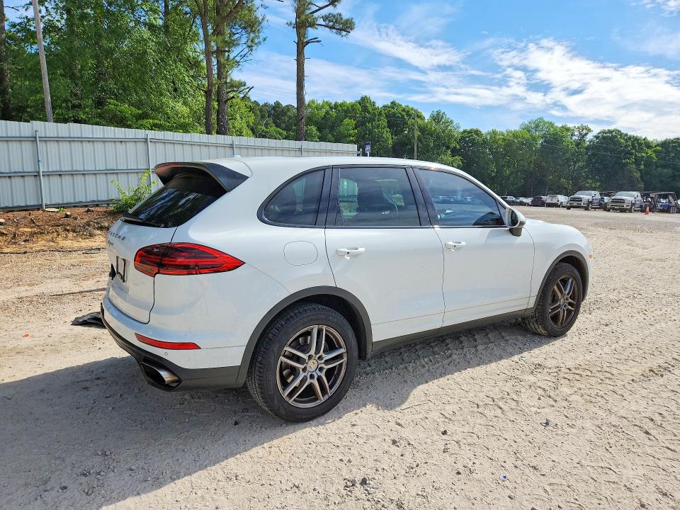 2016 Porsche Cayenne VIN WP1AA2A25GLA05974 COPART salvage auction — REAR END, Nc - Salvage Certificate Of Title, sold $525 on 2026-07-10 (photo 3)