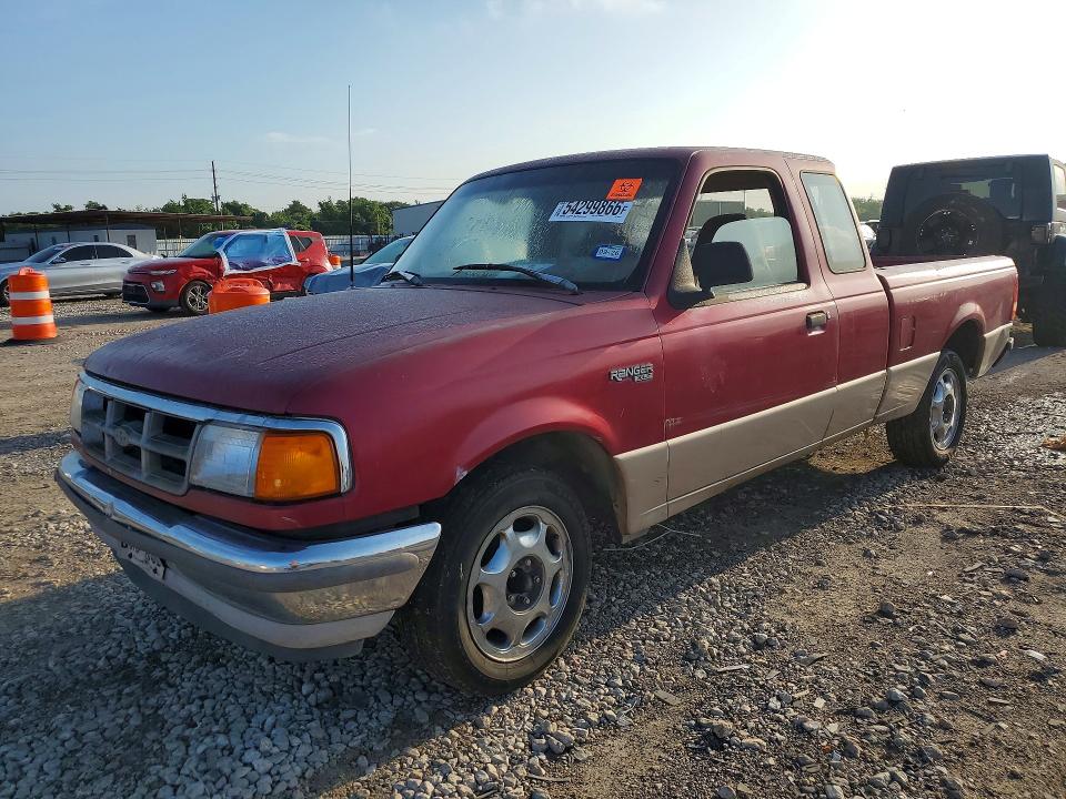 1994 Ford Ranger VIN 1FTCR14U4RPB74826 COPART salvage auction — REAR END, Tx - Salvage Vehicle Title, sold $550 on 2026-07-02 (photo 1)