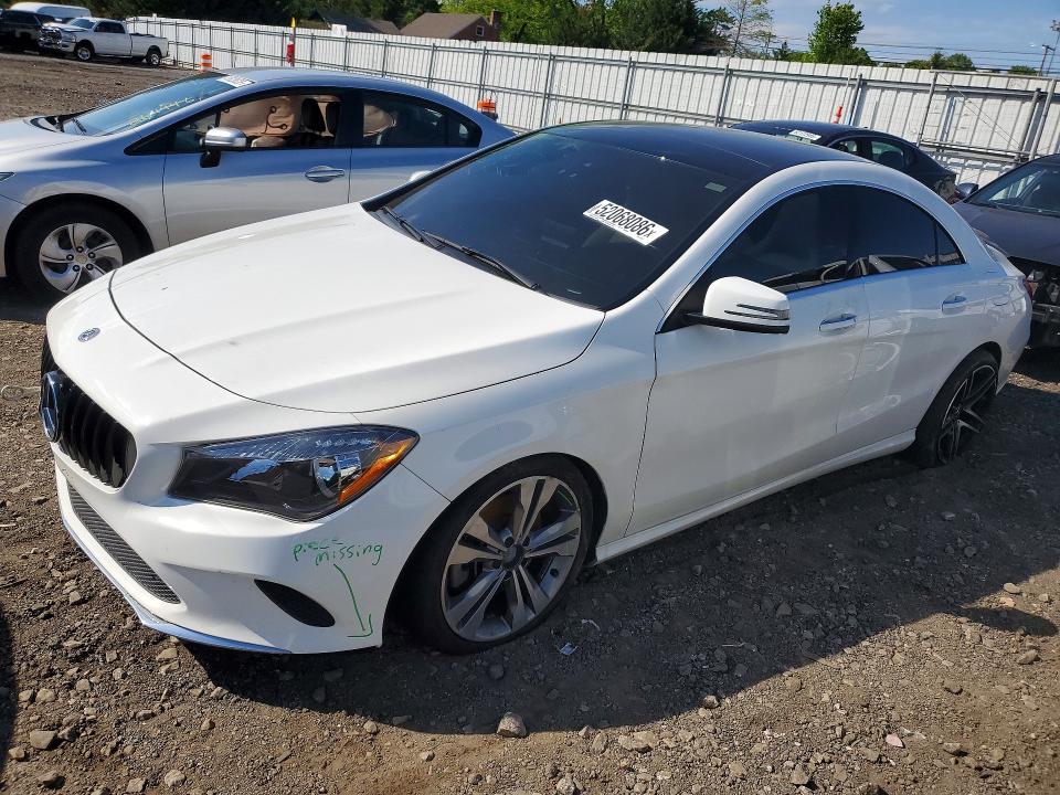 2019 Mercedes-benz Cla-klasse VIN WDDSJ4GBXKN701757 COPART salvage auction — FRONT END, Md - Cert Of Salvage > 75% Damage, sold $7,400 on 2026-07-27 (photo 1)