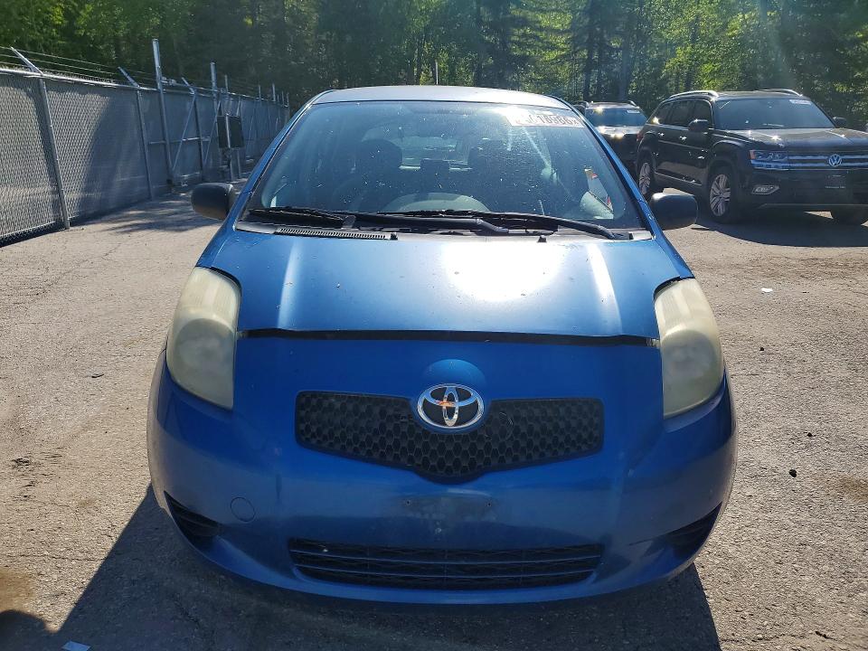 2007 Toyota Yaris VIN JTDKT923375122120 COPART salvage auction — MINOR DENT/SCRATCHES, On - Permit No Brand - Unfit, sold $800 on 2026-07-08 (photo 5)