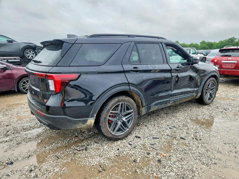 2025 Ford Explorer VIN 1FMWK8GC8SGC87287 COPART salvage auction — SIDE, OH - CERT OF TITLE-SALVAGE, sold $25,250 on 2026-07-02 (photo 3)
