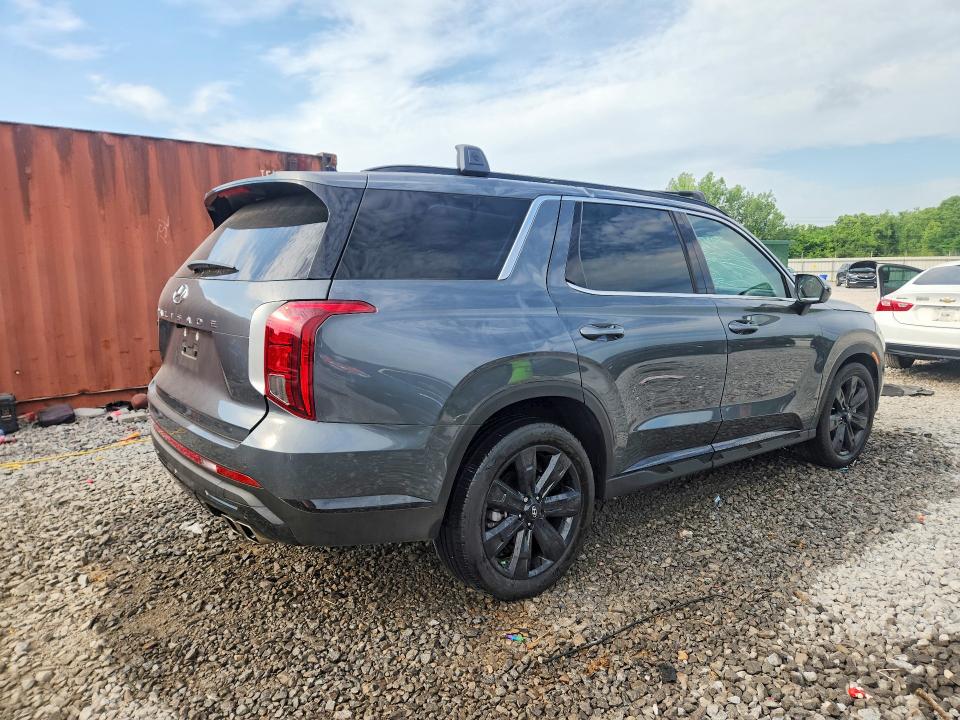 2024 Hyundai Palisade VIN KM8R34GE1RU800640 COPART salvage auction — ROOF, AL - CERT OF TITLE-SALVAGE TITLE, sold $12,300 on 2026-07-07 (photo 3)