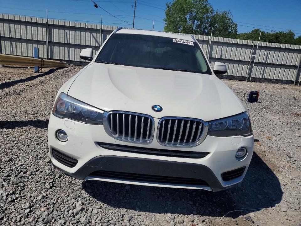 2017 BMW VIN 5UXWZ7C34H0X41714 COPART salvage auction — UNDERCARRIAGE, Al - Cert Of Title-Salvage Title, sold $2,900 on 2026-07-07 (photo 5)