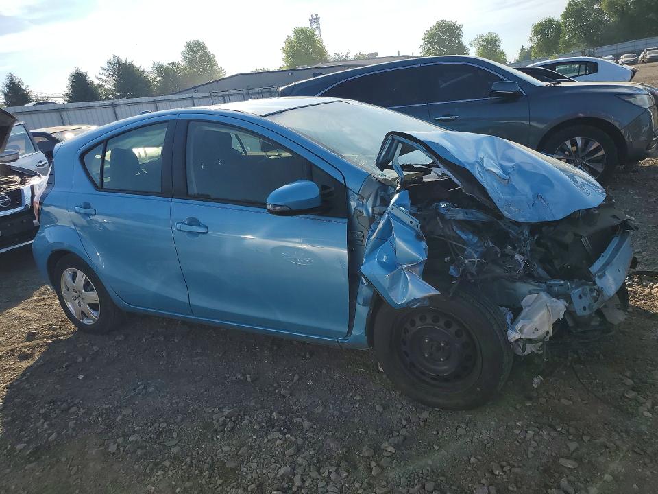 2015 Toyota Prius VIN JTDKDTB34F1114155 COPART salvage auction — FRONT END, ID - SALVAGE CERTIFICATE OF TITLE, sold $425 on 2026-07-27 (photo 4)