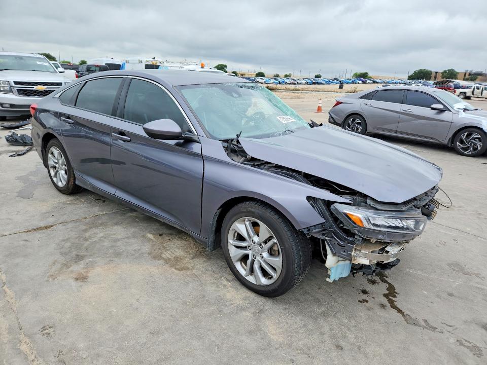 2018 Honda Accord VIN 1HGCV1F14JA258345 COPART salvage auction — SIDE, Tx - Nonrepairable Title, sold $1,550 on 2026-07-09 (photo 4)