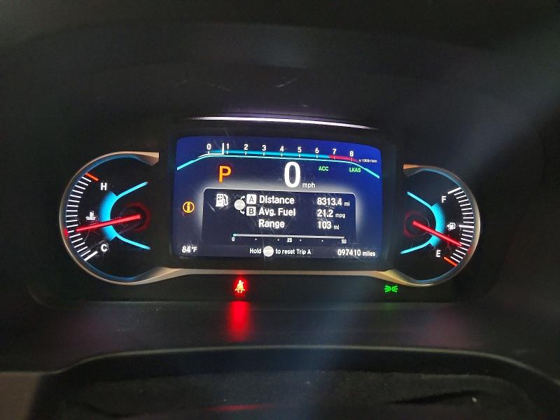 2020 Honda Pilot VIN 5FNYF6H01LB063994 COPART salvage auction — HAIL, Tx - Certificate Of Title, sold $14,700 on 2026-07-24 (photo 9)