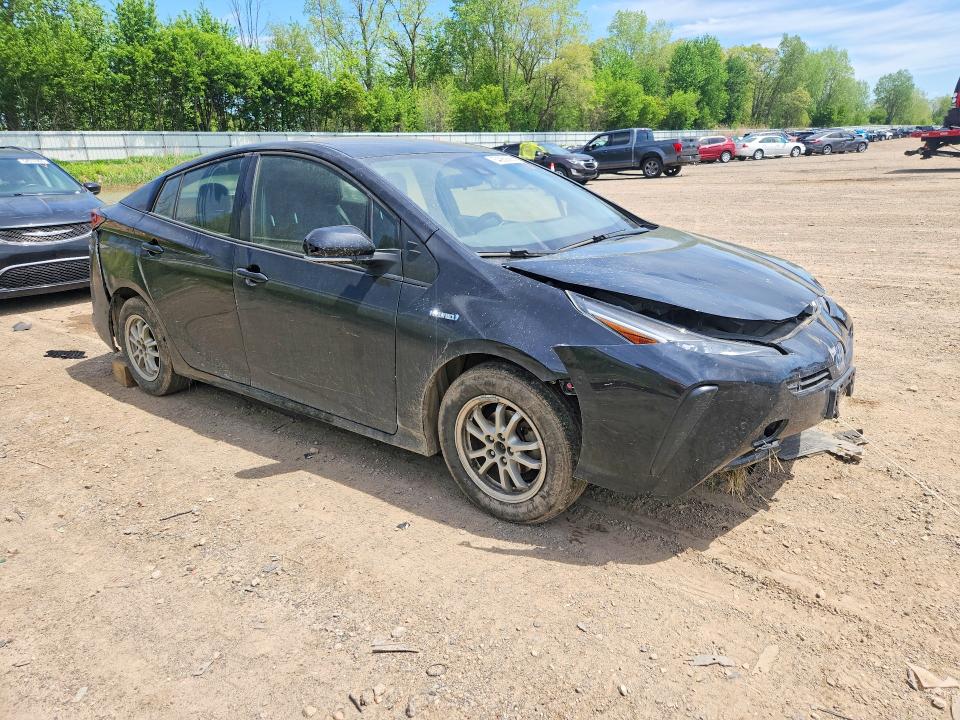 2021 Toyota Prius VIN JTDKAMFU7M3151395 COPART salvage auction — FRONT END, Mi - Scrap Certificate Of Title, sold $200 on 2026-07-29 (photo 4)