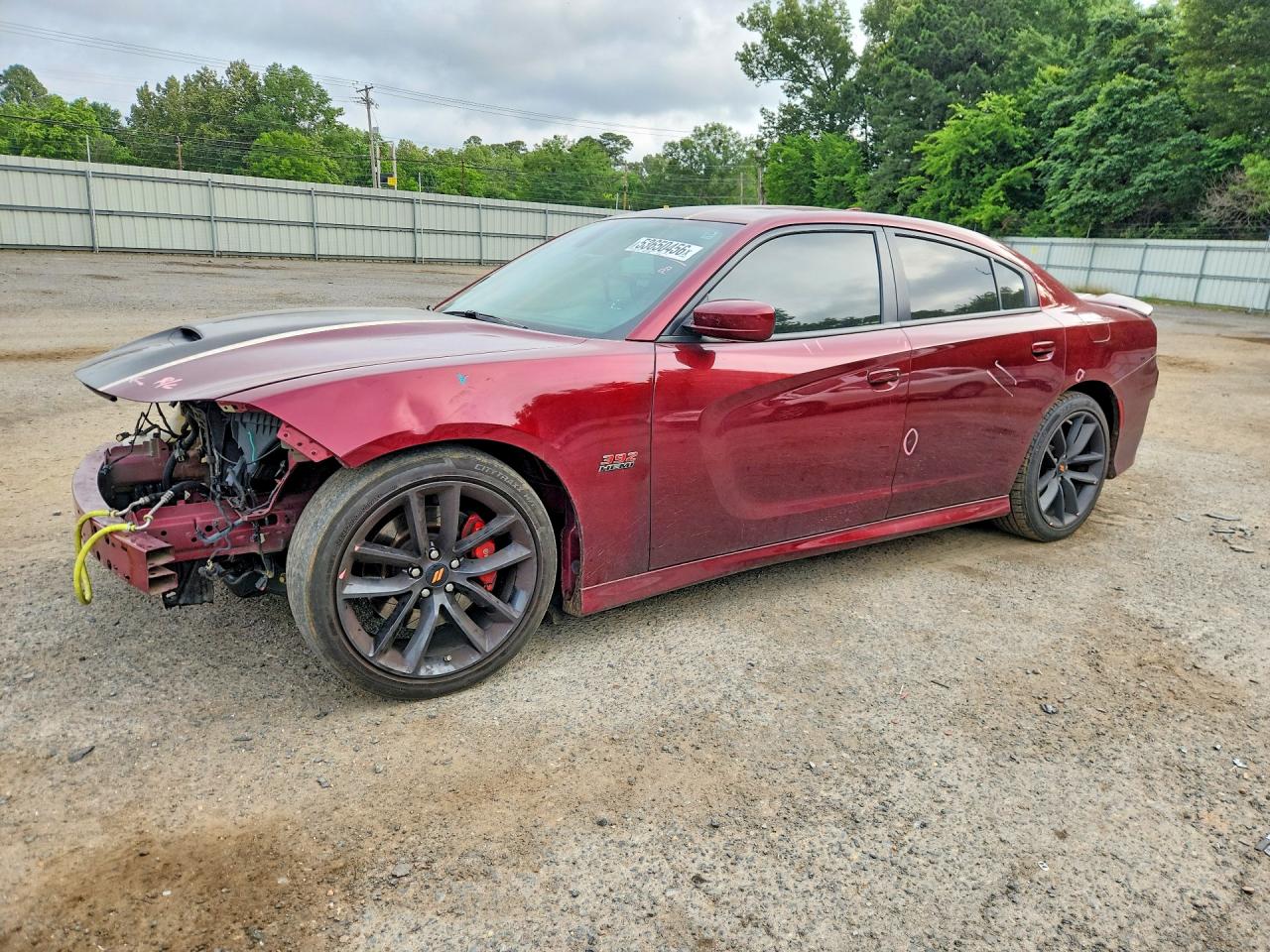 2019 Dodge Charger VIN 2C3CDXGJ3KH595437 — COPART salvage auction photo