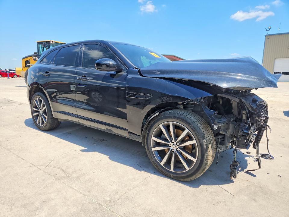 2025 Jaguar F-pace VIN SADCT2EX4SA748399 COPART salvage auction — FRONT END, Tx - Salvage Vehicle Title, sold $675 on 2026-07-27 (photo 4)