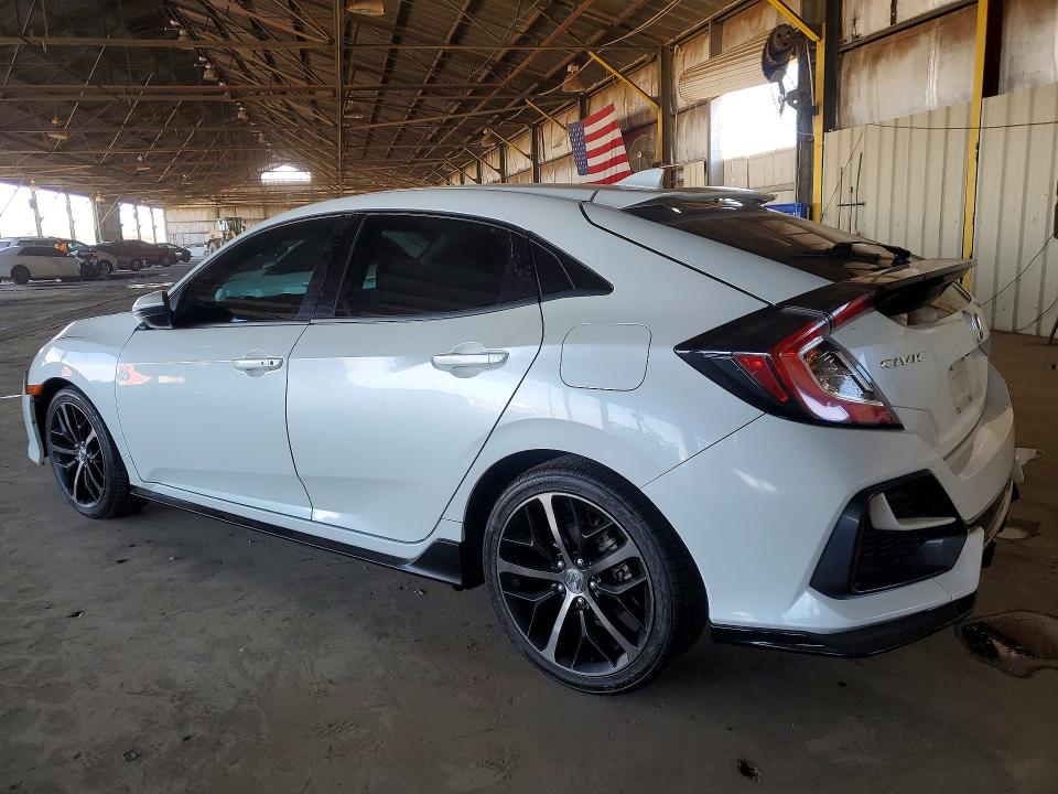 2021 Honda Civic VIN SHHFK7H43MU409054 COPART salvage auction — FRONT END, AZ - CERT OF TITLE - SALVAGE, sold $5,800 on 2026-07-08 (photo 2)