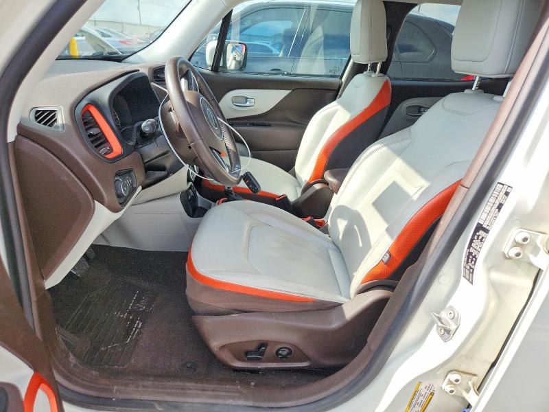 2017 Jeep Renegade VIN ZACCJADB1HPF30298 COPART salvage auction — FRONT END, TX - CERTIFICATE OF TITLE, sold $2,600 on 2026-07-17 (photo 7)
