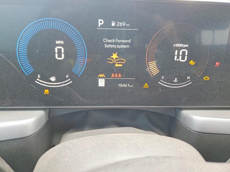2025 Hyundai Sonata VIN KMHL64JA1SA429523 COPART salvage auction — FRONT END, Ia - Cert Of Title-Salvage Title, sold $7,600 on 2026-07-17 (photo 9)