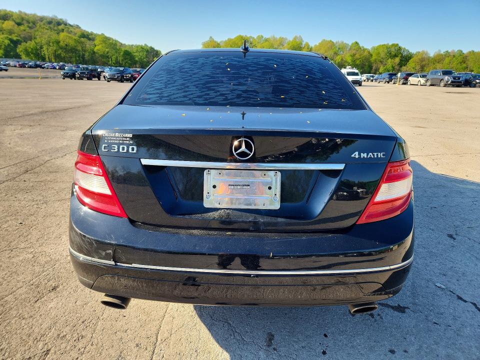 2011 Mercedes-benz C class VIN WDDGF8BB0BR133484 COPART salvage auction — FRONT END, Pa - Certificate Of Salvage, sold $375 on 2026-07-09 (photo 6)