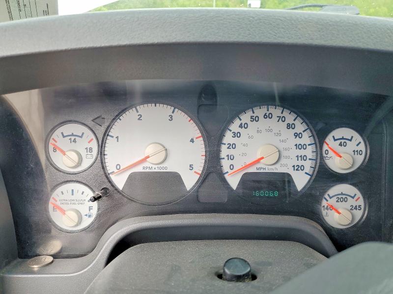 2008 Dodge Ram 2500 VIN 3D7KS28A38G180115 COPART salvage auction — FRONT END, WV - SALVAGE CERTIFICATE, sold $7,400 on 2026-09-10 (photo 9)