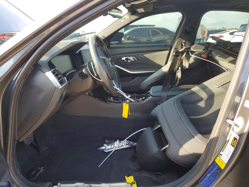 2020 BMW 3er VIN 3MW5R1J07L8B39730 COPART salvage auction — WATER/FLOOD, Tx - Salvage Title-Flood Damage, sold $7,100 on 2026-07-10 (photo 7)