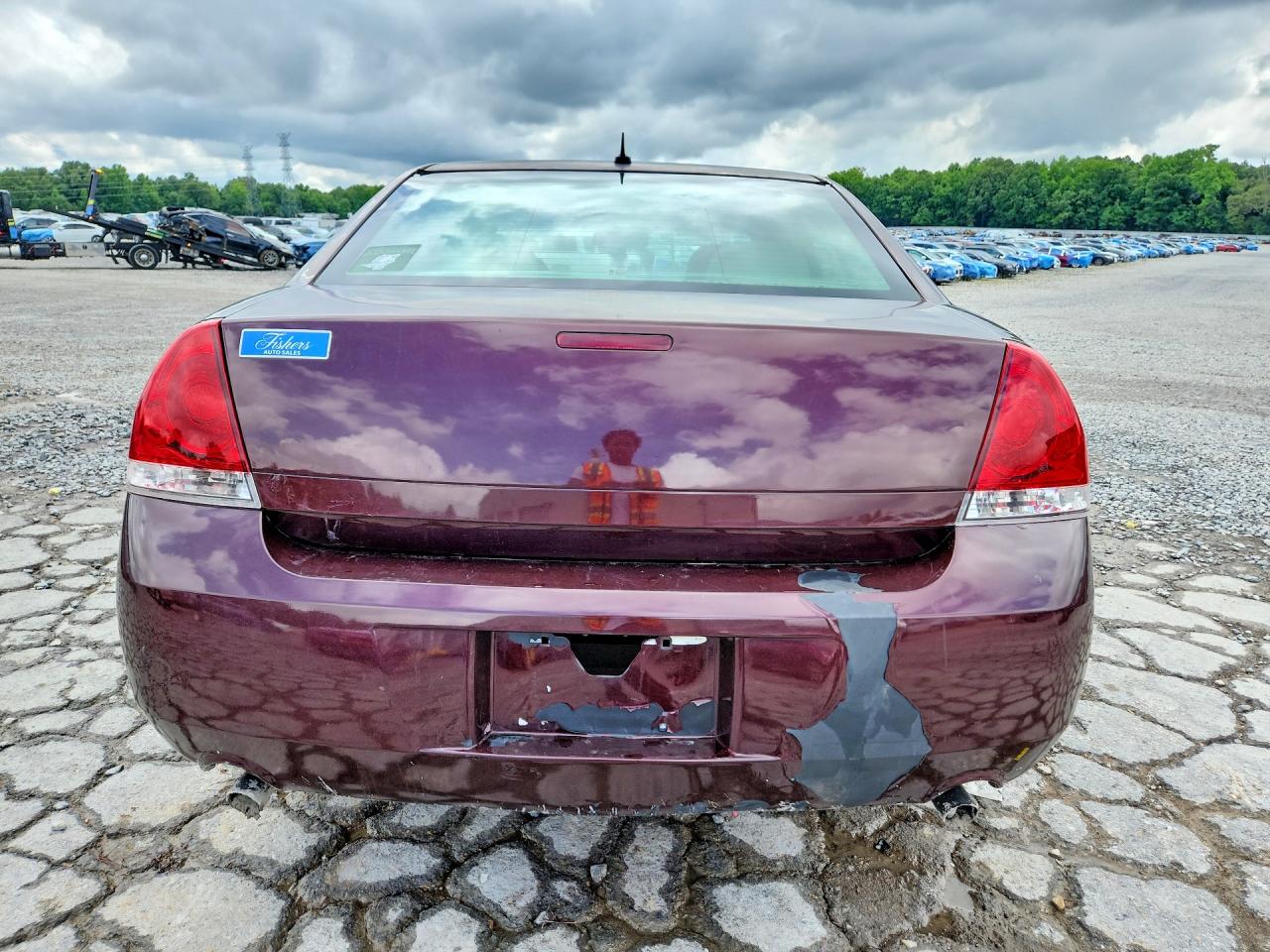2012 Chevrolet Impala VIN 2G1WG5E37C1321587 COPART salvage auction — Front End, TN - SALVAGE CERTIFICATE, sold $400 on 2026-07-09 (photo 6)