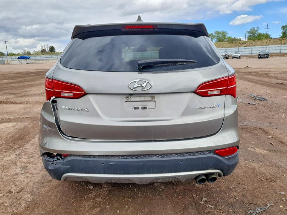 2014 Hyundai VIN 5XYZW3LA6EG132144 COPART salvage auction — REAR END, Co - Salvage Title, sold $1,800 on 2026-07-27 (photo 6)