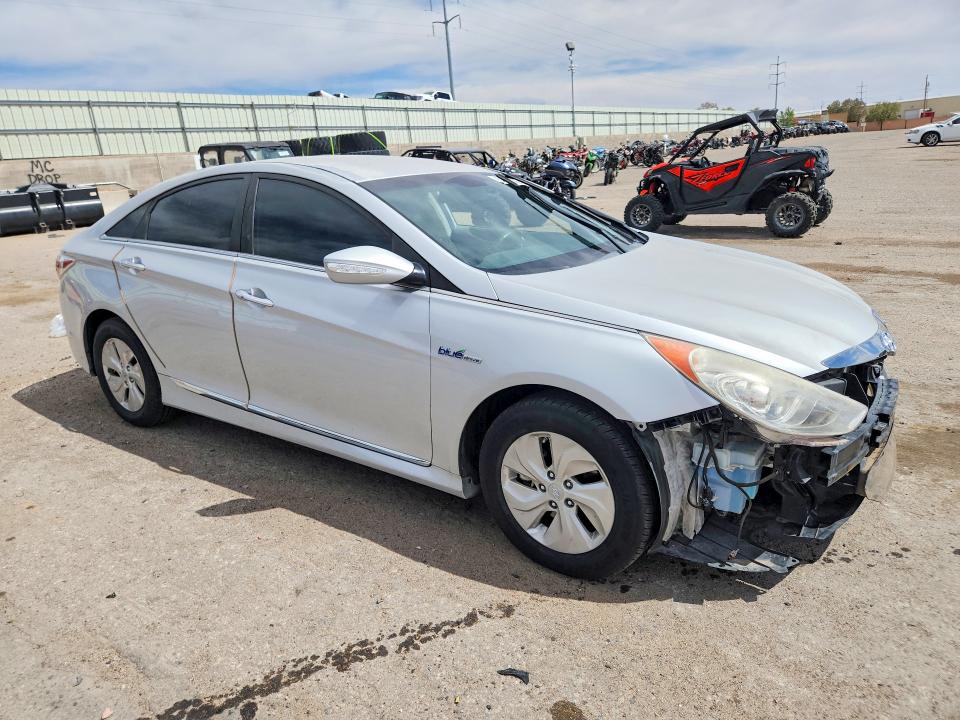 2015 Hyundai Sonata VIN KMHEC4A41FA139770 COPART salvage auction — FRONT END, Nm - Cert Of Title-Salvage, sold $1,650 on 2026-07-13 (photo 4)
