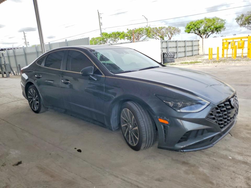 2022 Hyundai VIN KMHL34J28NA196603 COPART salvage auction — FRONT END, Fl - Cert Of Title Slvg Rebuildable, sold $6,200 on 2026-07-08 (photo 4)
