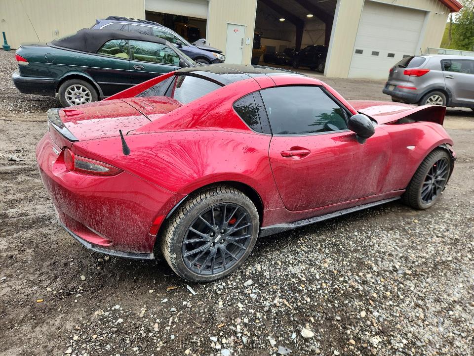 2023 Mazda Mx-5 VIN JM1NDAL7XP0556514 COPART salvage auction — FRONT END, Vt - Cert Of Title-Salvage Vehicle, sold $8,600 on 2026-07-20 (photo 3)