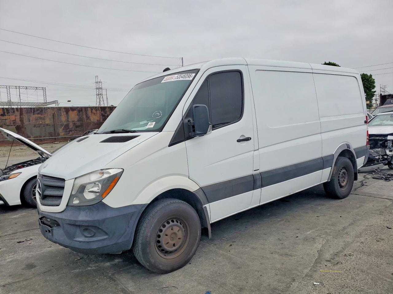2015 Mercedes-Benz Sprinter VIN WD3PE7DC7FP149285 — COPART salvage auction photo