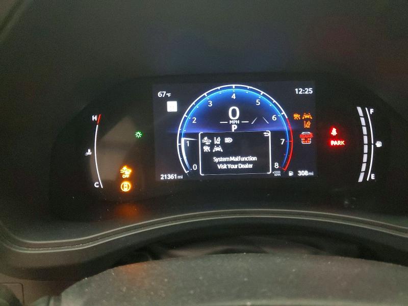 2024 Toyota VIN 5TDAAAB52RS053826 COPART salvage auction — FRONT END, Md - Cert Of Salvage > 75% Damage, sold $8,200 on 2026-07-21 (photo 9)
