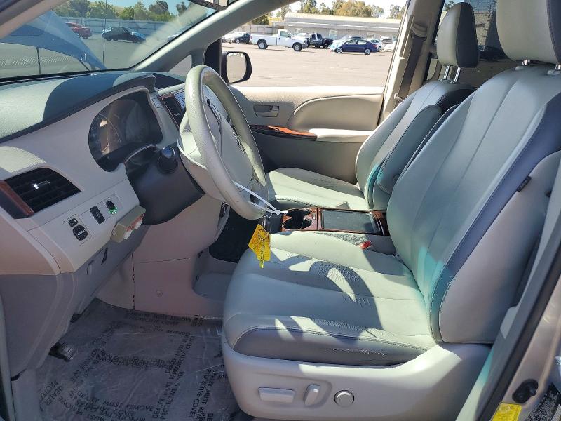 2013 Toyota Sienna VIN 5TDKK3DC5DS282857 COPART salvage auction — SIDE, Ca - Salvage Certificate, sold $5,100 on 2026-07-27 (photo 7)