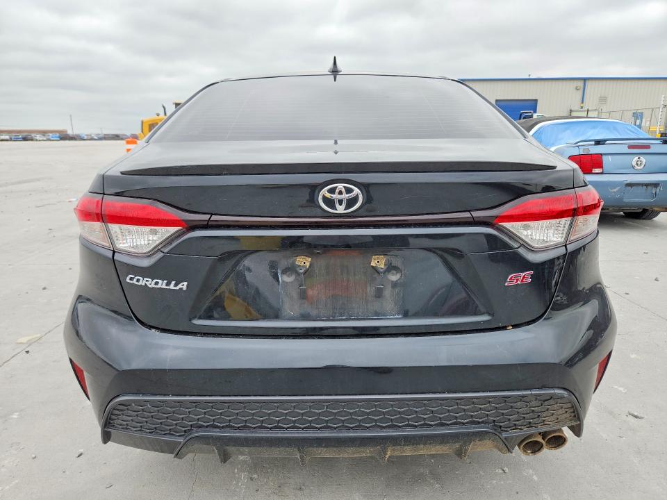 2021 Toyota Corolla VIN JTDS4MCEXMJ065059 COPART salvage auction — FRONT END, Tx - Salvage Vehicle Title, sold $5,600 on 2026-07-31 (photo 6)