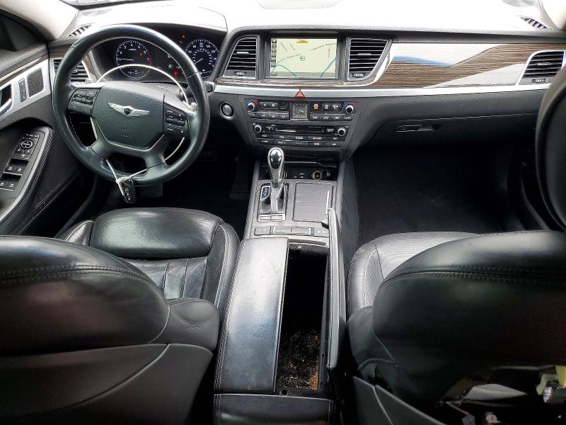 2015 Hyundai Genesis VIN KMHGN4JE8FU055228 COPART salvage auction — SIDE, Ga - Cert Of Title-Salvage, sold $3,050 on 2026-07-10 (photo 8)
