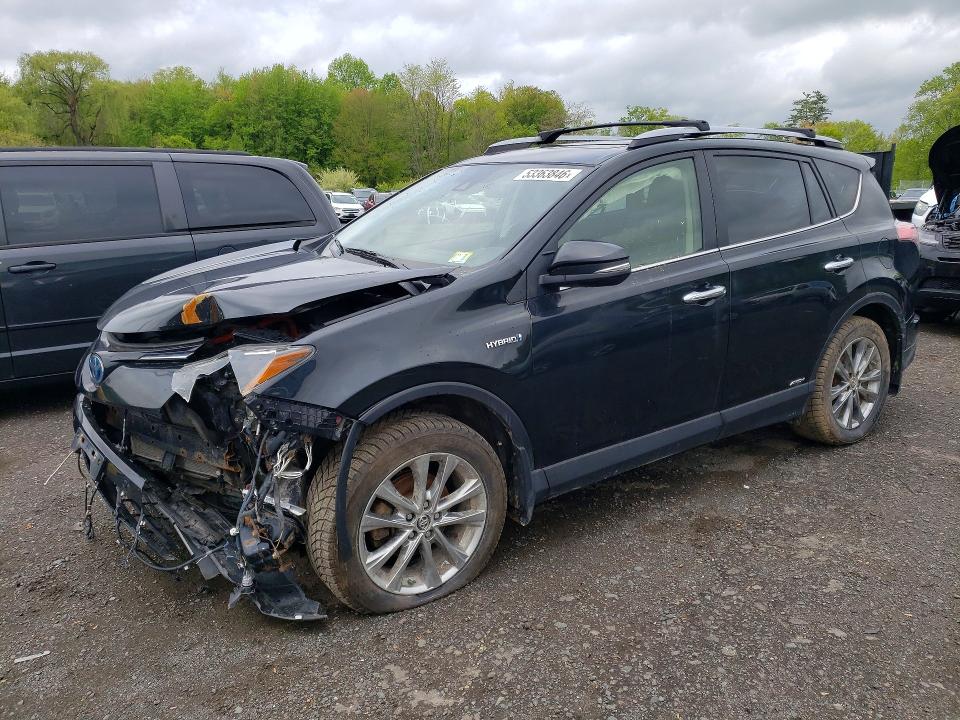 2017 Toyota Rav4 hybrid VIN JTMDJREV8HD140924 COPART salvage auction — FRONT END, Vt - Cert Of Title-Salvage Vehicle, sold $6,000 on 2026-07-24 (photo 1)