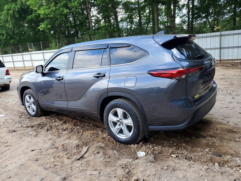 2023 Toyota Highlander VIN 5TDZARAH0PS526312 COPART salvage auction — FRONT END, Ga - Cert Of Title-Salvage, sold $15,700 on 2026-07-10 (photo 2)