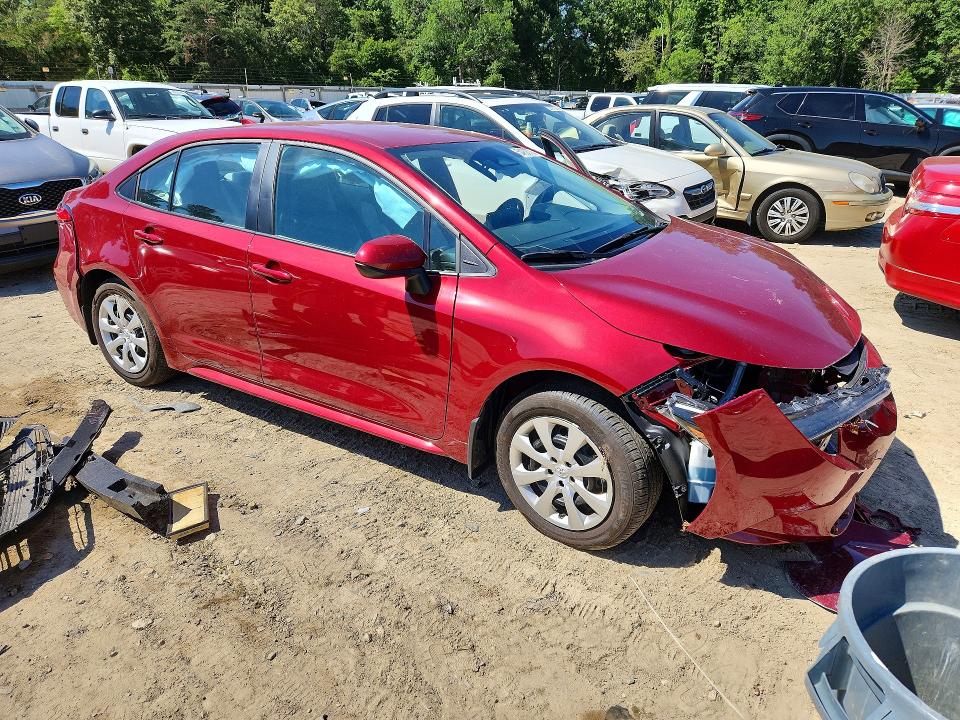 2025 Toyota Corolla VIN 5YFB4MDE6SP340112 COPART salvage auction — FRONT END, Pa - Certificate Of Salvage, sold $2,950 on 2026-07-14 (photo 4)
